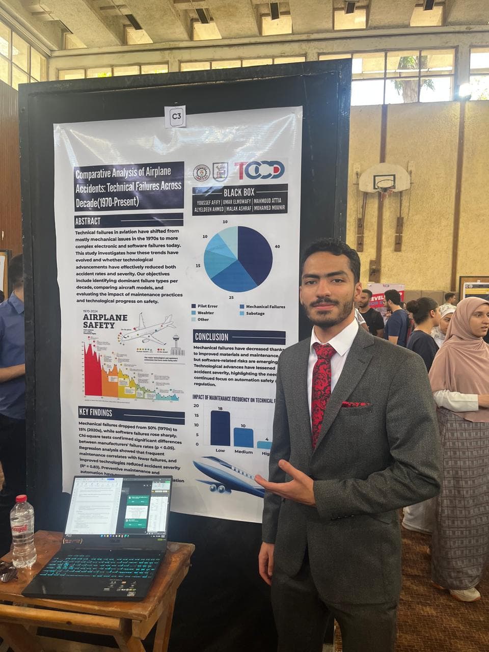 Presenting at TCCD Science Fair